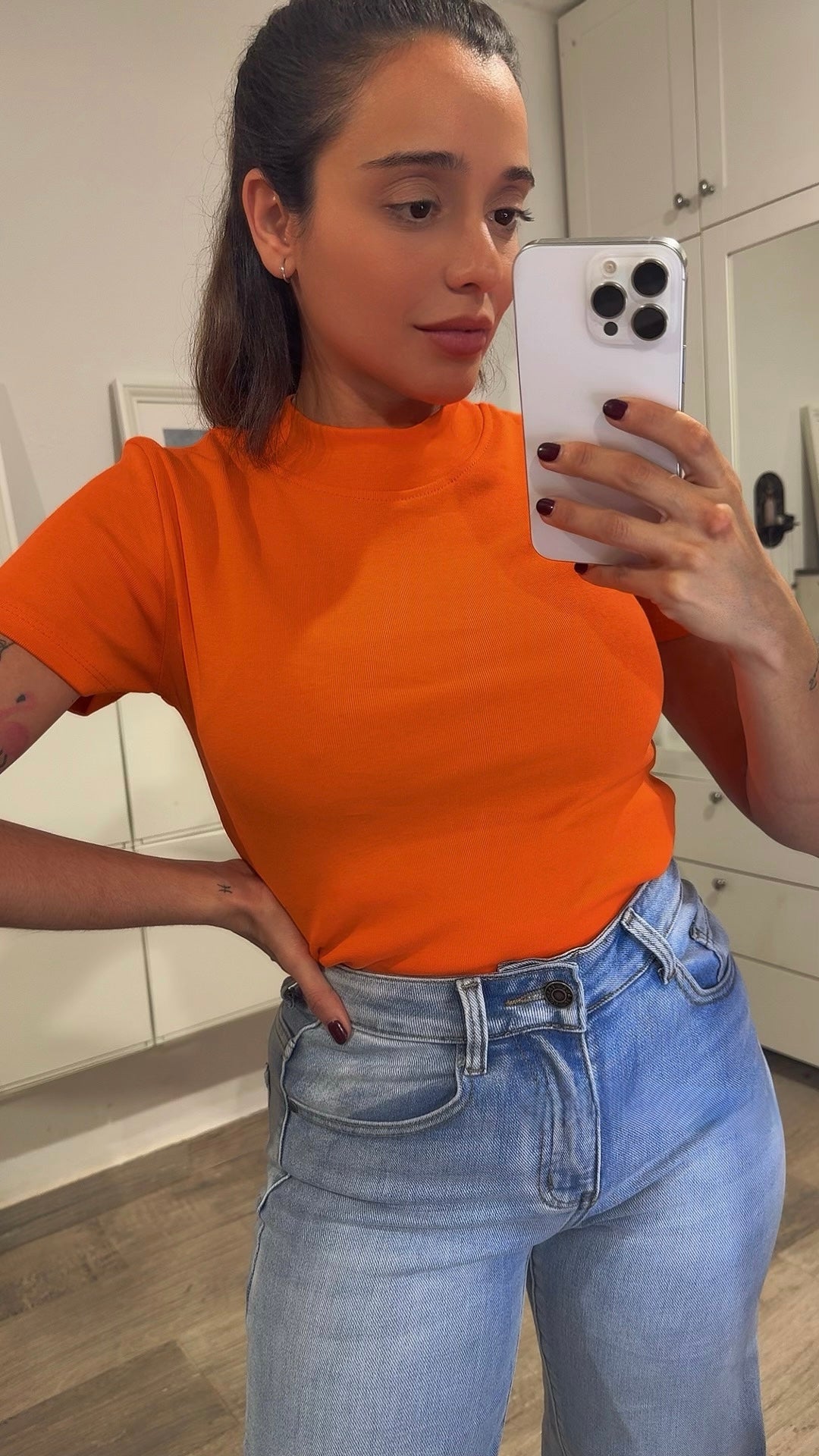 Camiseta Naranja