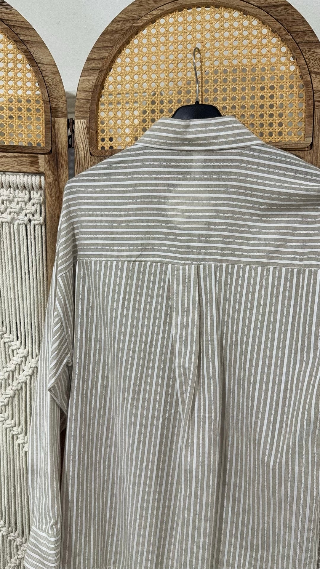 Camisa Rayas Oversize