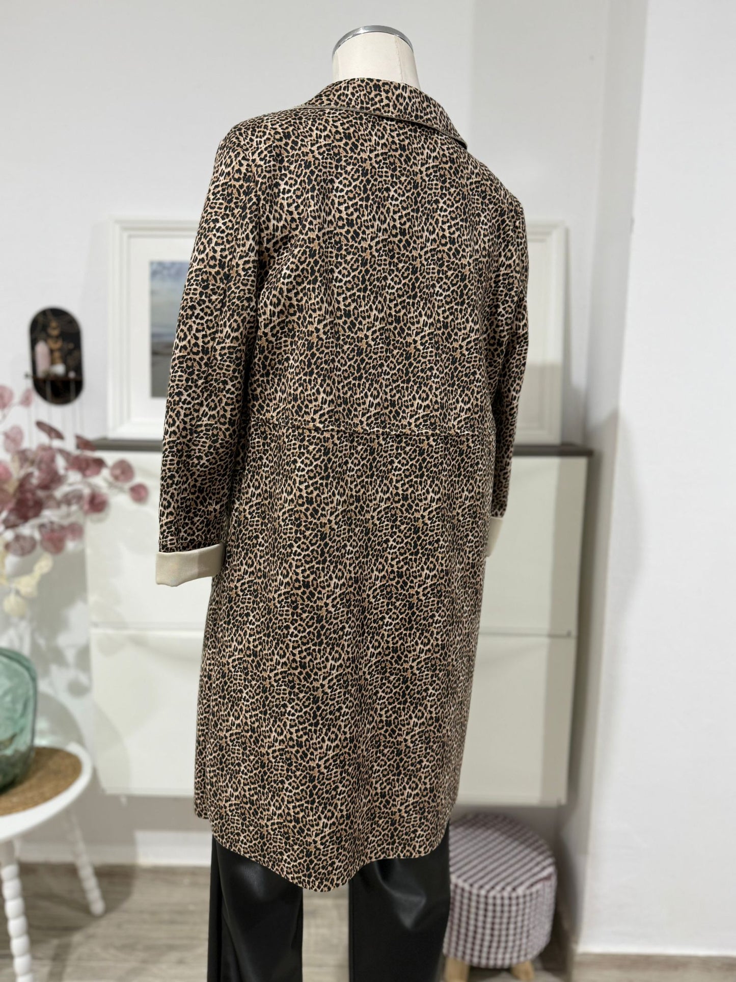 Gabardina Leopardo