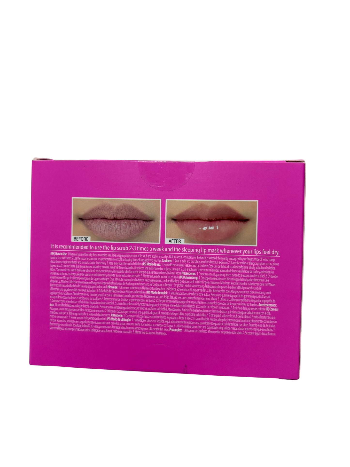 Mascarilla Labios Fresa