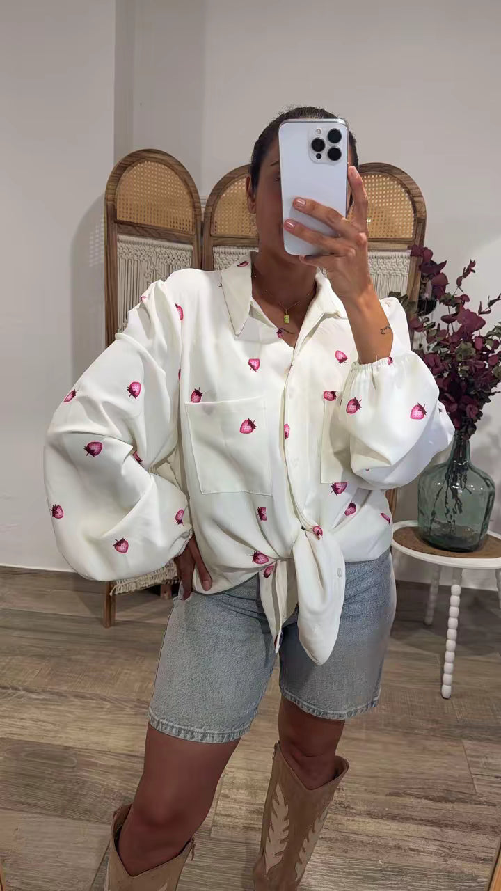 Camisa Fresas