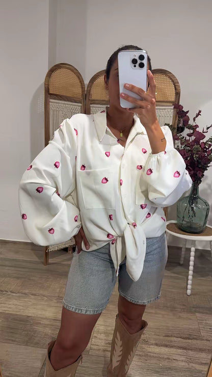 Camisa Fresas