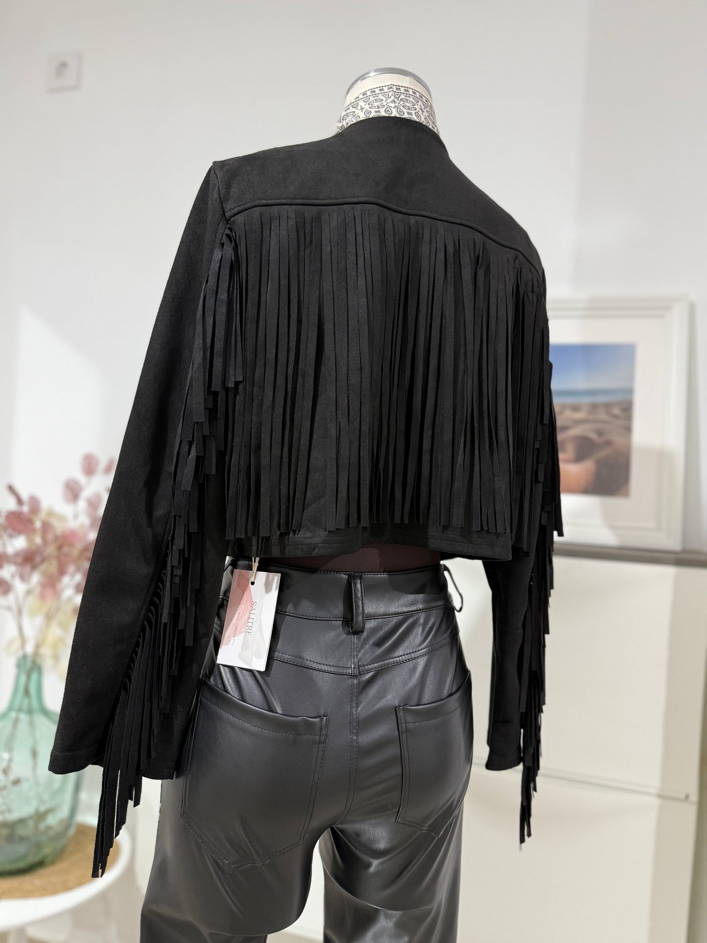 Chaqueta Flecos