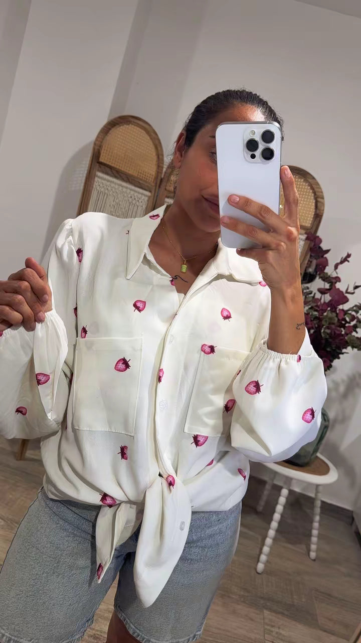 Camisa Fresas