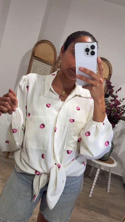 Camisa Fresas