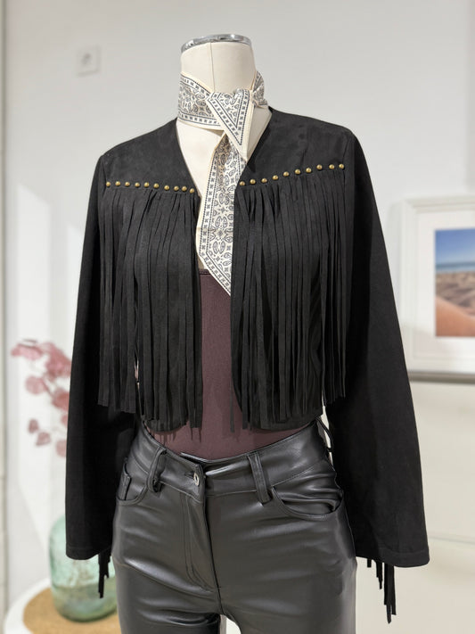 Chaqueta Flecos
