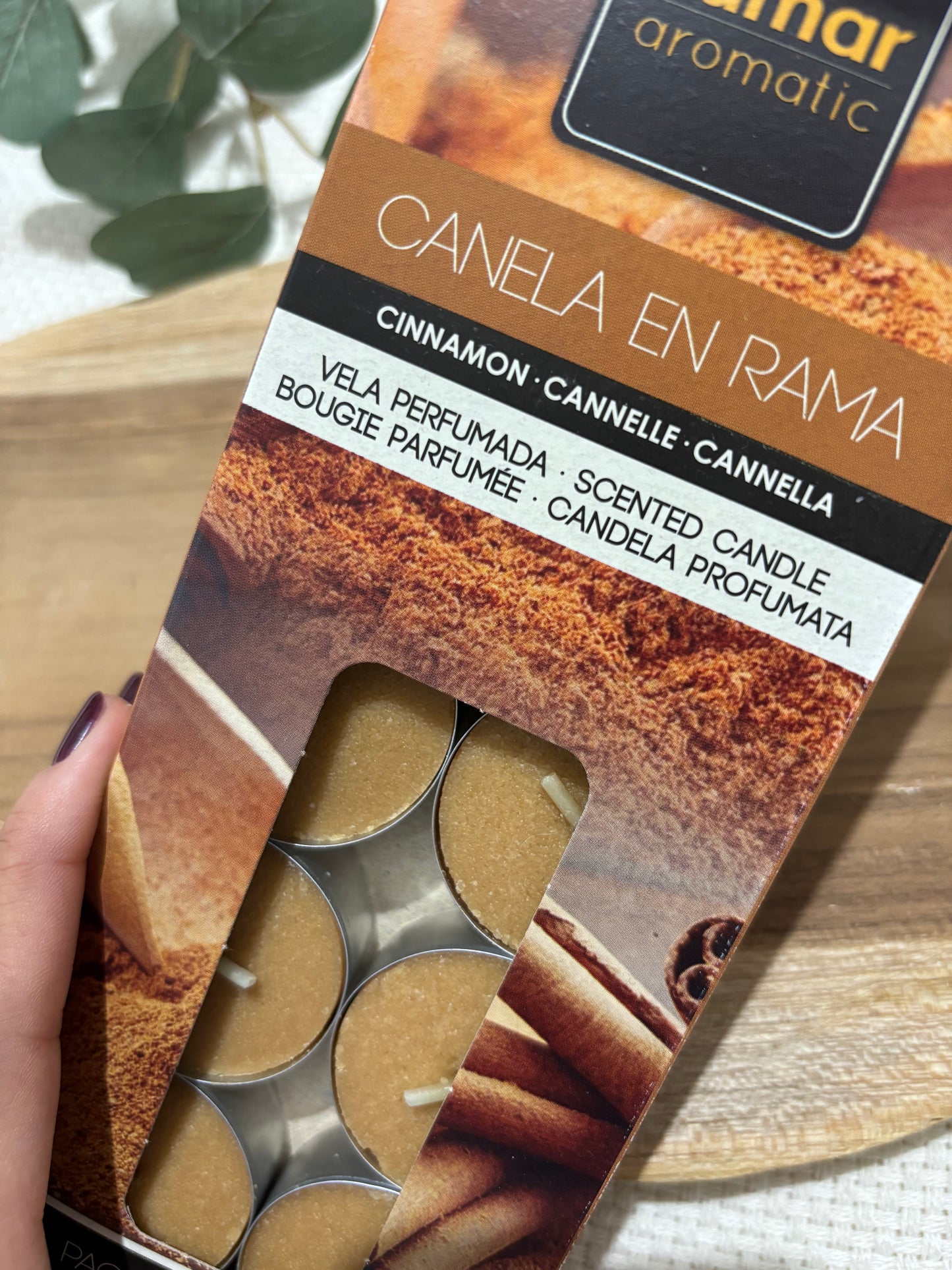 Velitas de Canela (10 und)