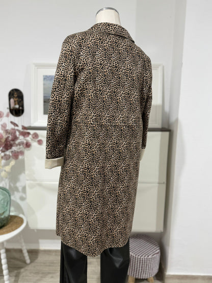 Gabardina Leopardo