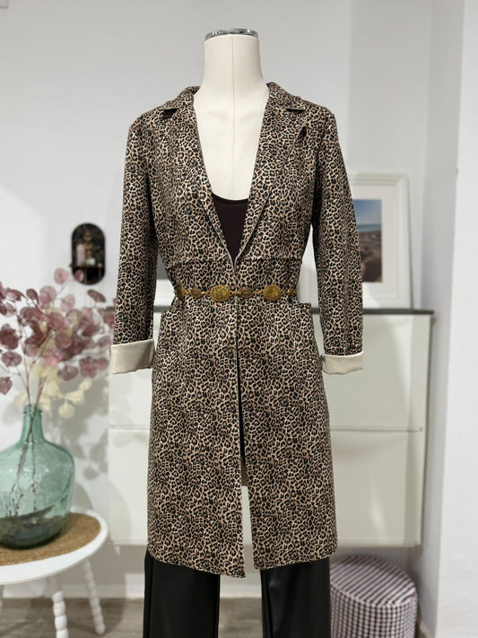 Gabardina Leopardo
